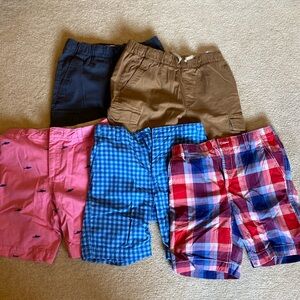 GAP and Old Navy Adjustable Waist Shorts Lot Boys 16